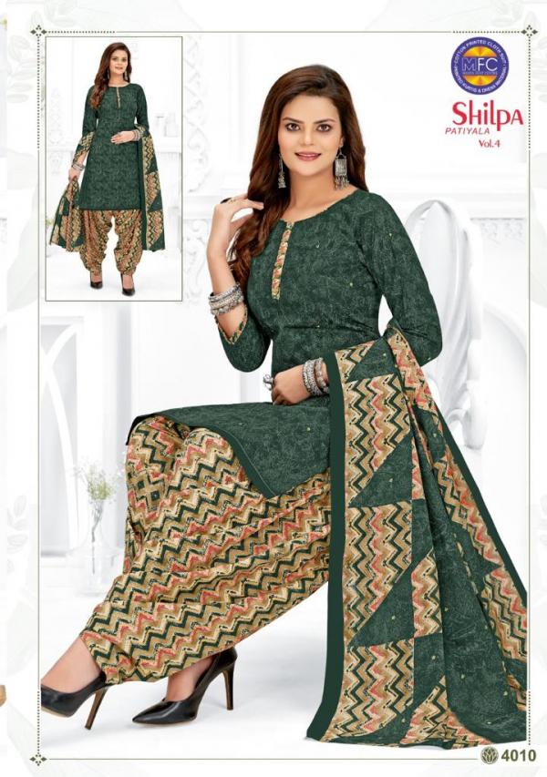 Mfc Shilpa Vol-4 Lawn Cotton Designer Exclusive Dress Material